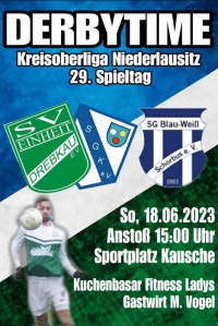 DERBYTIME - Kreisoberliga Niederlausitz 29. Spieltag