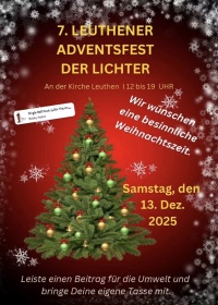 7. Leuthener Adventsfest der Lichter