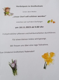 Herbstputz