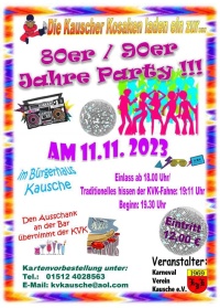 80ger/90ger-Jahre Party!!