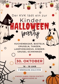 Kinder Halloween Party
