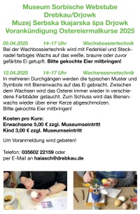 Ostereiermalkurs Wachsbossiertechnik