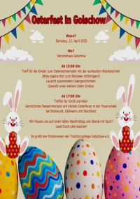 Osterfest in Golschow