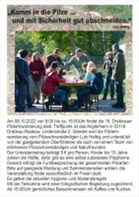 18. Drebkauer Pilzlehrwanderung