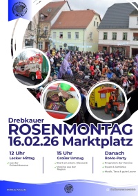 Rosenmontag in Drebkau