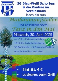 Maibaumaufstellen / Tanz in den Mai