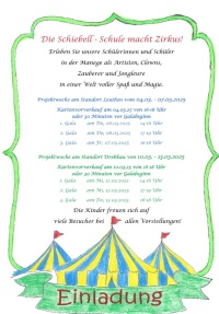 Die Schiebell - Schule macht Zirkus!