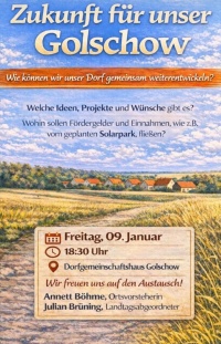 Zukunft für Golschow
