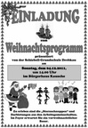 2011.12.04 - Weihnachtsprogramm