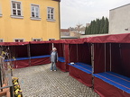 Vorbereitung Ostereiermarkt